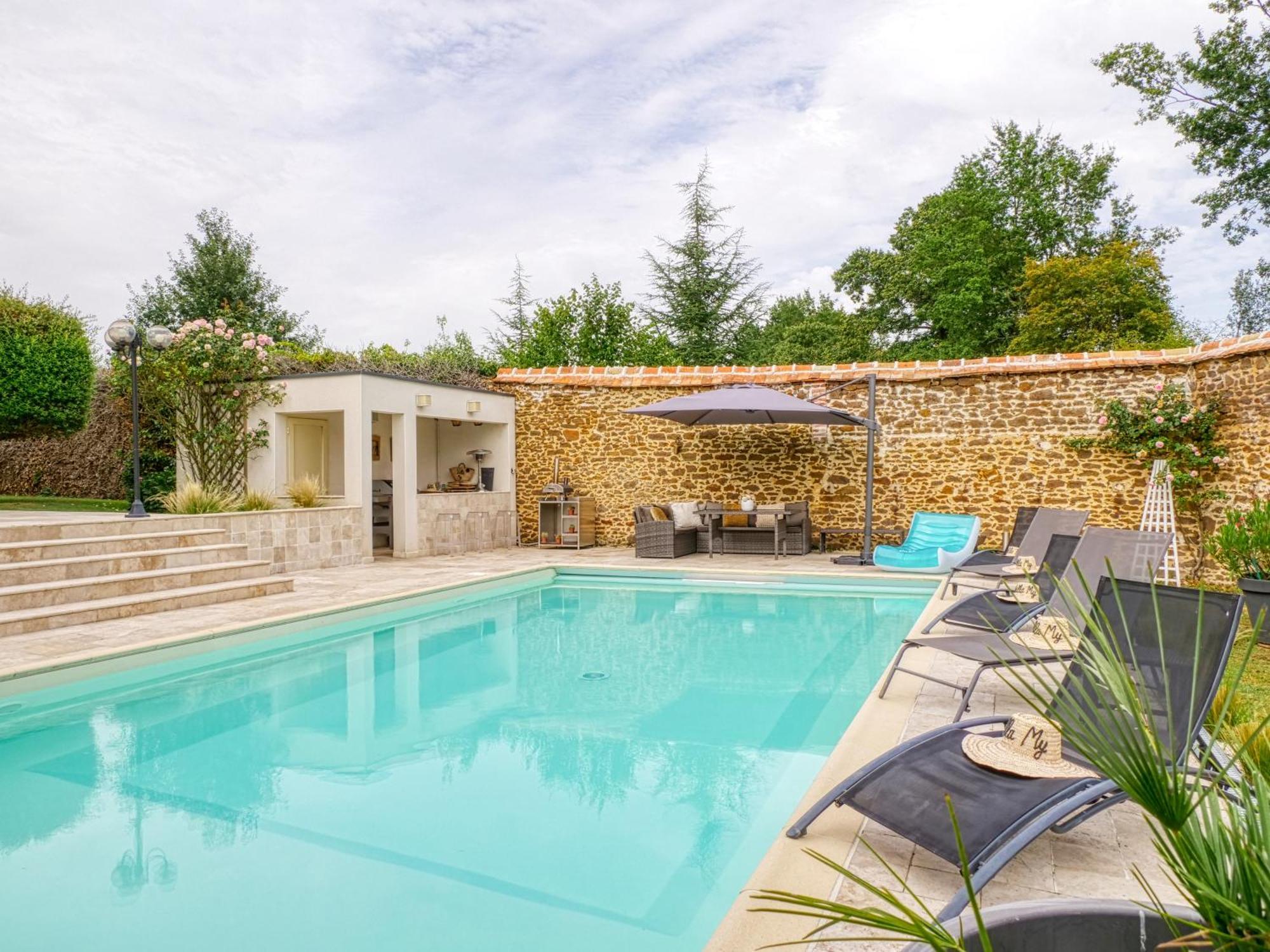 Magnifique Villa My Saint-Saturnin  Luaran gambar